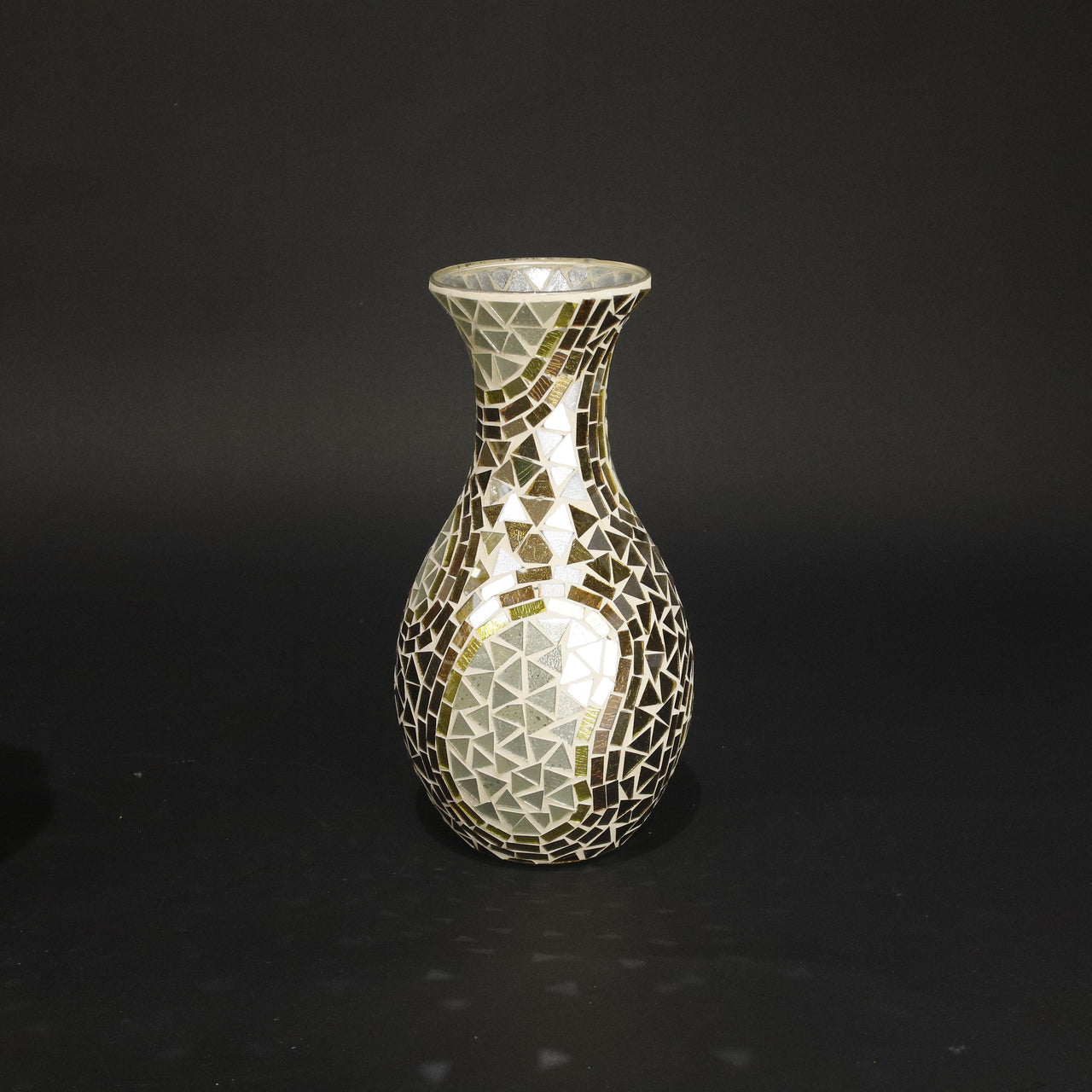 HGL10174 - Mottled Gold Ball Vase