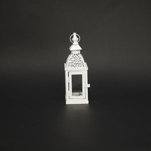 HHD10247 - S White Paisley Lantern