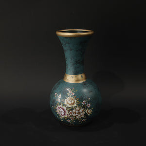 HHD11013 - Indigo Floral Vase