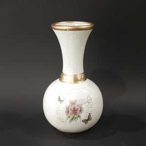 HHD11025 - Alabaster Butterfly Vase