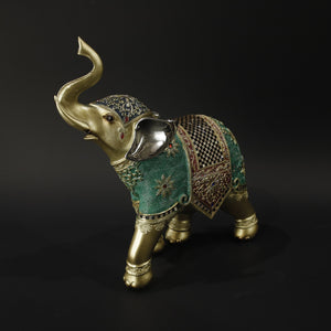 HHD11110 - L Emerald Jewel Elephant