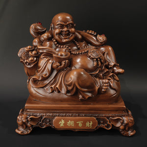 HHD11113 - Mahogany Happy Buddha