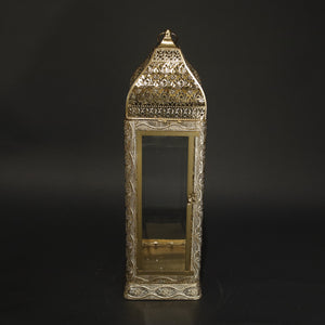 HHD11119 - L Gold Square Lantern