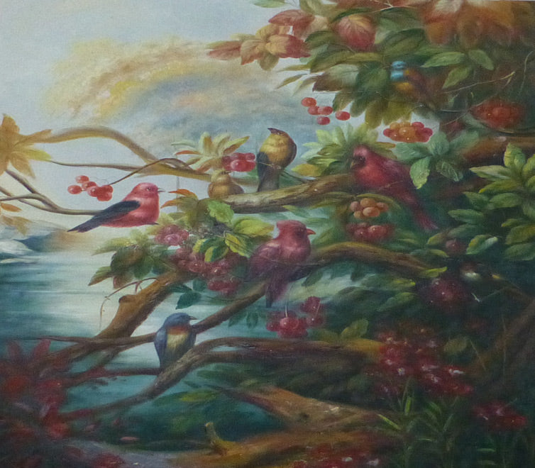 AN3111799 - 30"x30" Original Oil Painting
