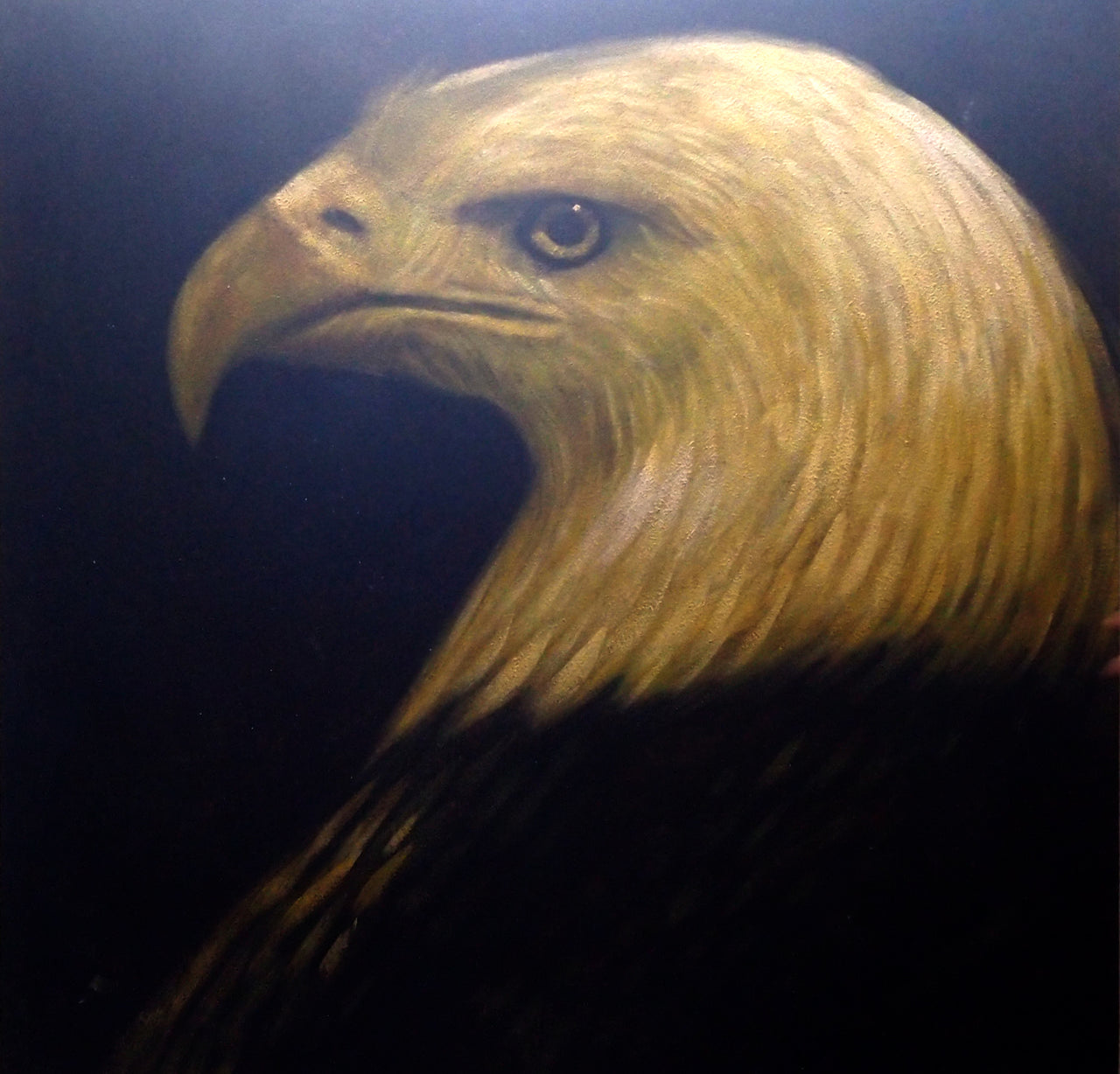 AN4020423 - 40"x40" Original Oil Painting