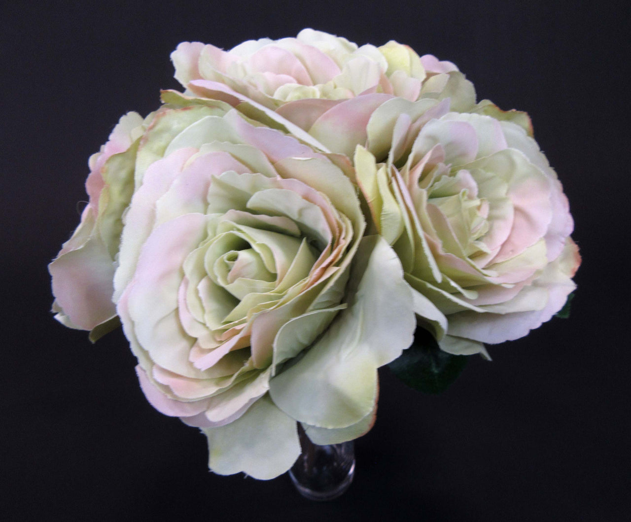 HCFL5503 - Green Rose Bouquet