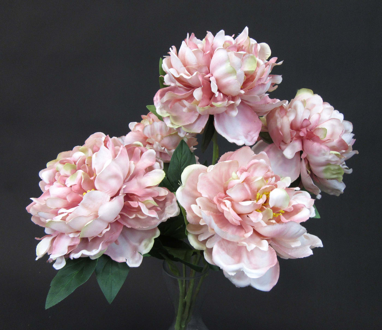 HCFL5814 - Peach Frilly Peony Bouquet