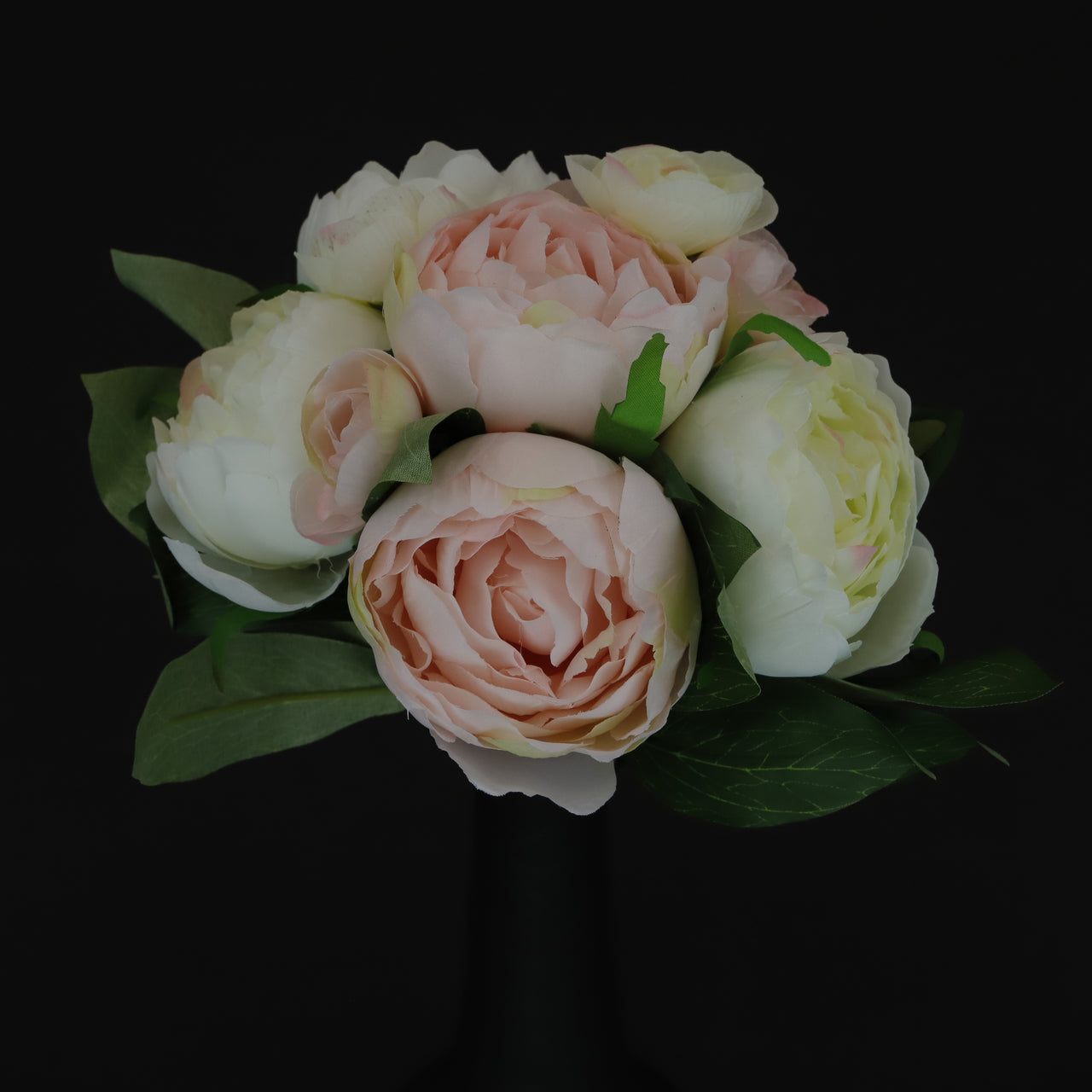 HCFL6328 - Cream/Pink S Peony Bouquet