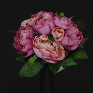 HCFL6330 - Deep Pink S Peony Bouquet