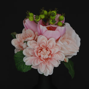 HCFL6331 - Pink S Tulip/Mum Bouquet