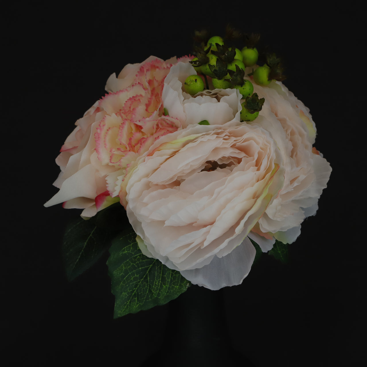 HCFL6334 - Peach Mixed Rose Bouquet