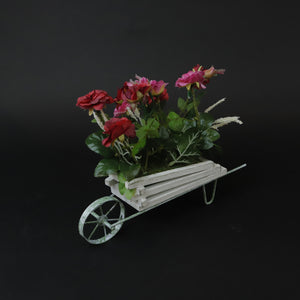 HCFL6992 - Burgundy Rose Cart Bouquet