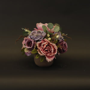 HCFL7513 - Mixed Pink/Blue Rose Box Bouquet