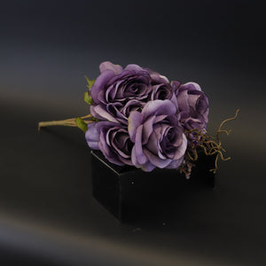 HCFL7821 - Purple Rose Bouquet