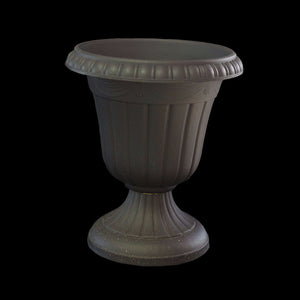 HCHD5150 - Black Pedestal Pot