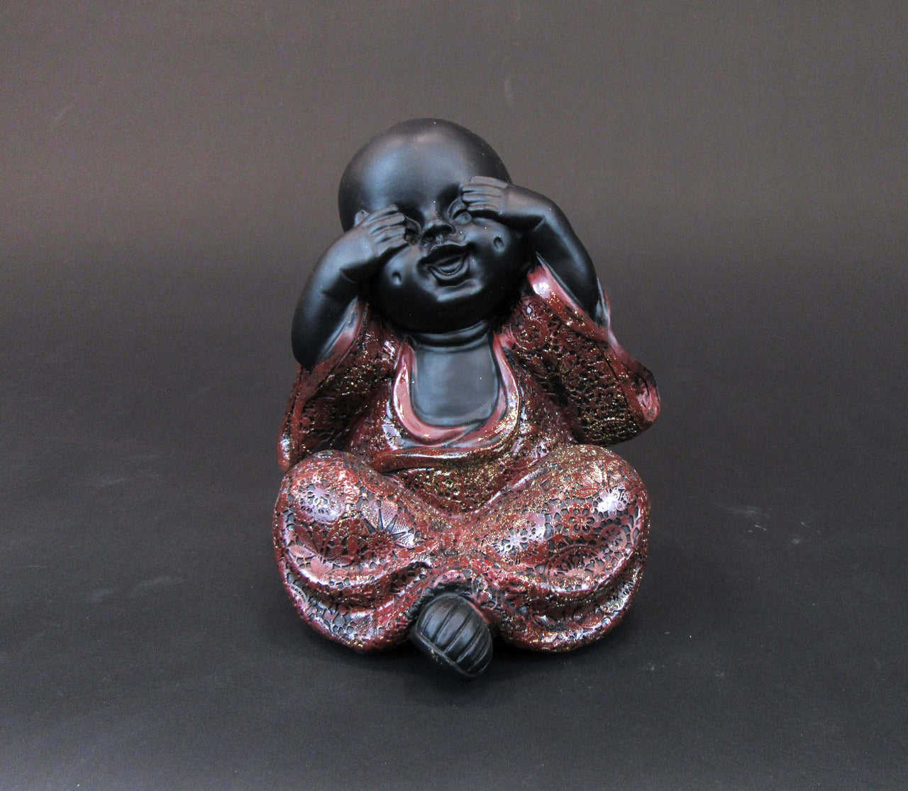 HCHD5671 - Red See No Evil Buddha