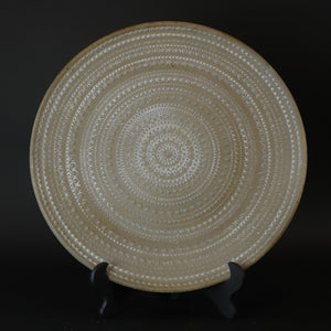 HCHD6026 - Aztec Mocha Decorative Plate - L