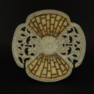 HCHD6876 - Elegant Filigree Plate