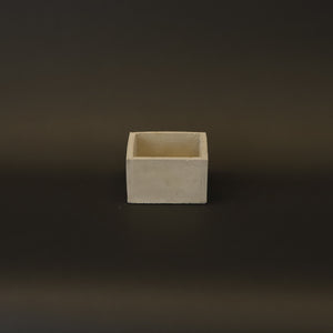 HCHD8320 - S Cream Square Pot