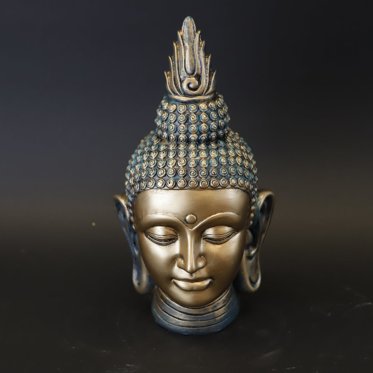 HCHD9075 - Green Buddha Head