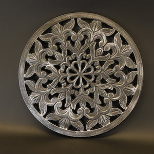 HCHD9287 - Charcoal Filigree Plate