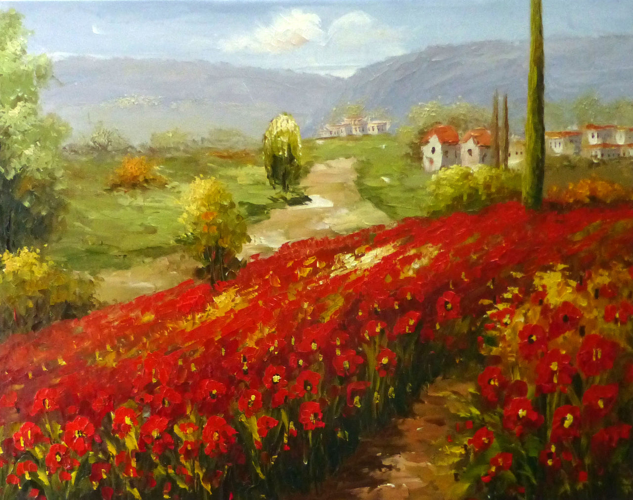 LS3612646 - 24"x36" Original Oil Painting