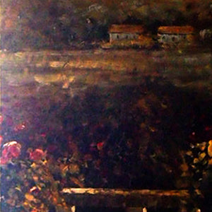 LS4418517 - 16"x48" Original Oil Painting